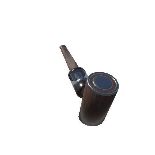 Vape Pipe Dark Wood HP